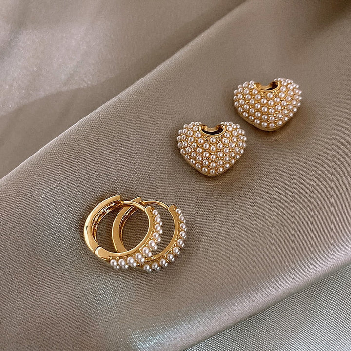 Boucles d'oreilles en perles Hjärta Yuli