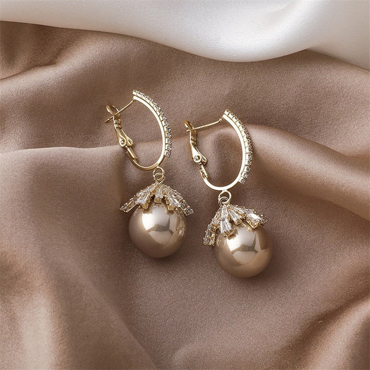 Pärl Drop Boucles d'oreilles by Malia