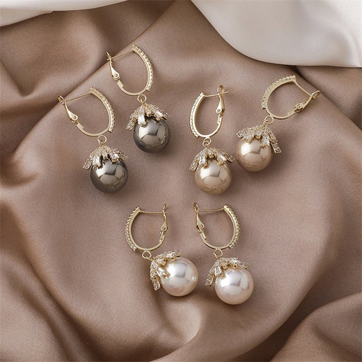 Pärl Drop Boucles d'oreilles by Malia