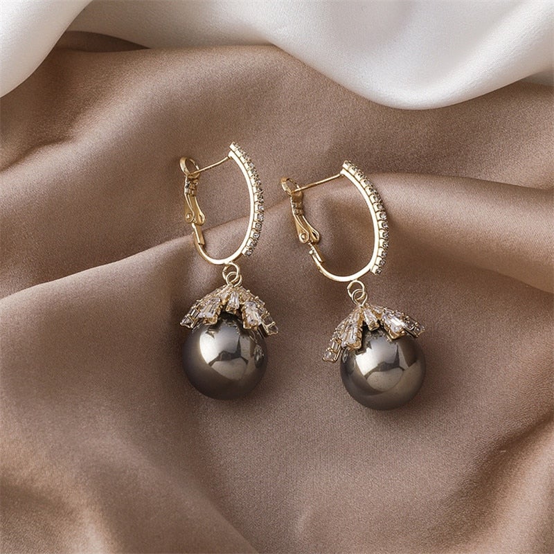 Pärl Drop Boucles d'oreilles by Malia