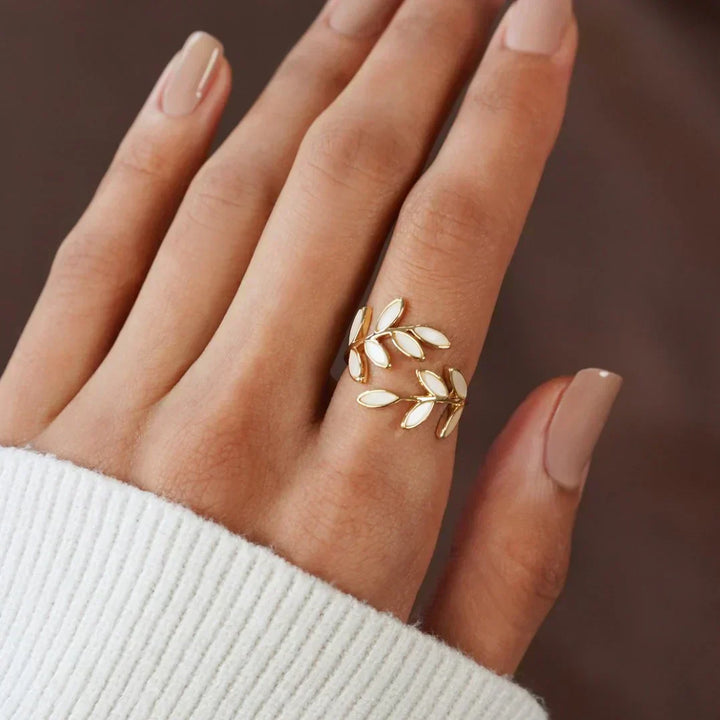 Anneau Ajustable en Opal Pur