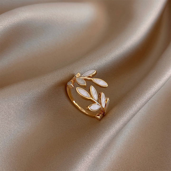 Anneau Ajustable en Opal Pur