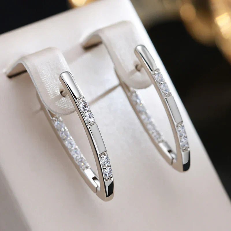 Boucles d'oreilles Eleganta Sylvia en Zirkonia