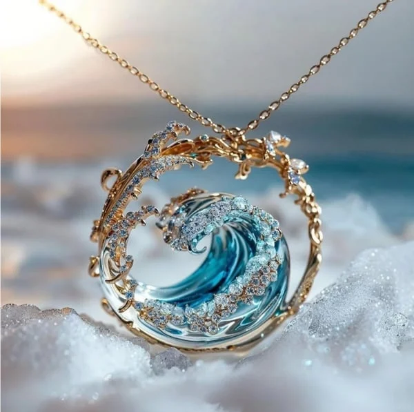 Hanging Necklace of Ocean's Oath