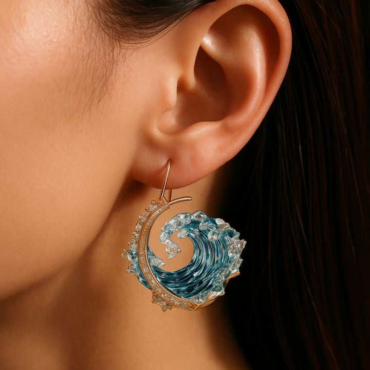 Earrings of the Ocean's Oath