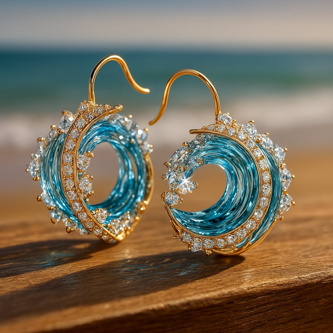 Earrings of the Ocean's Oath