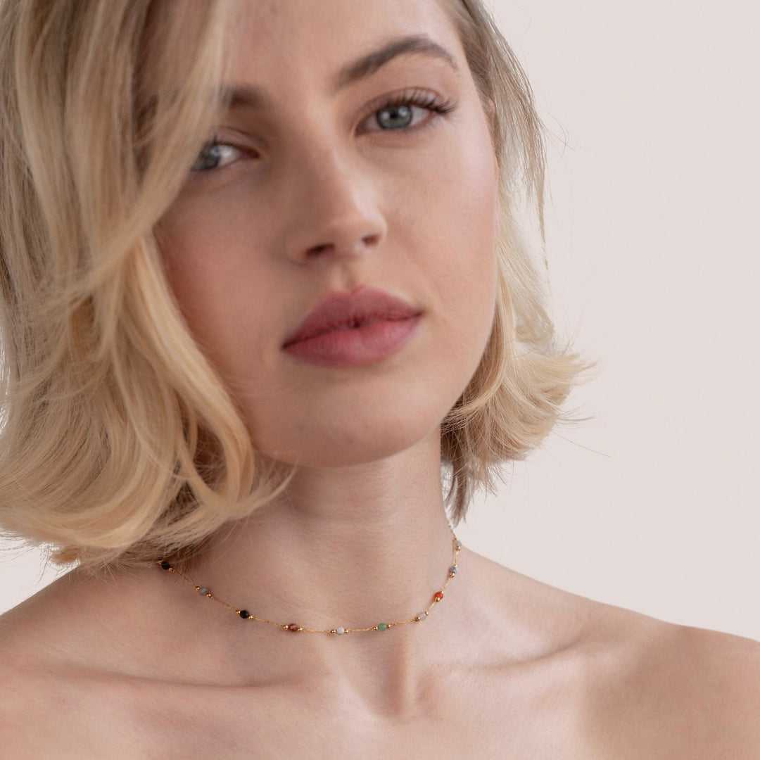 Stenhalsband von Luly Collier
