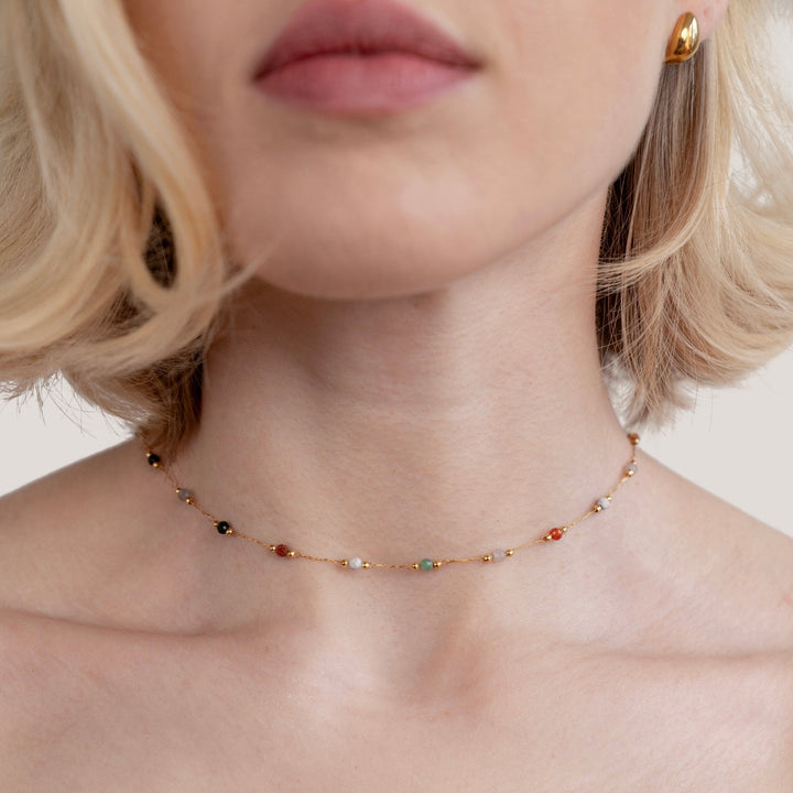 Stenhalsband von Luly Collier