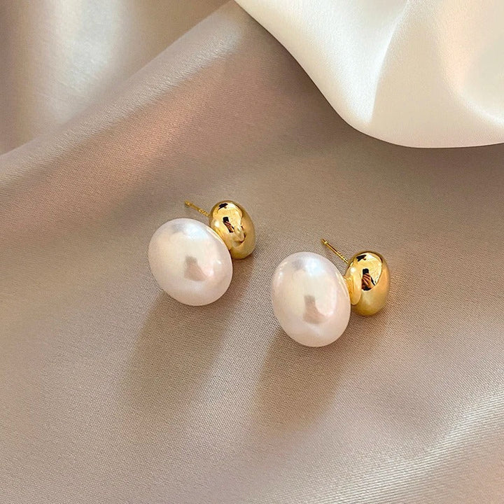 Boucles d'oreilles vintage en perles par Aeri