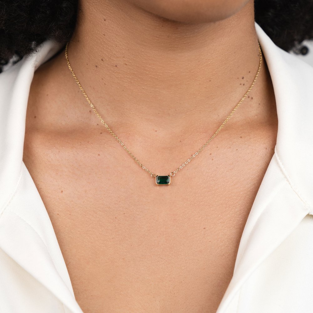 Smaragdgrön Moni Collier