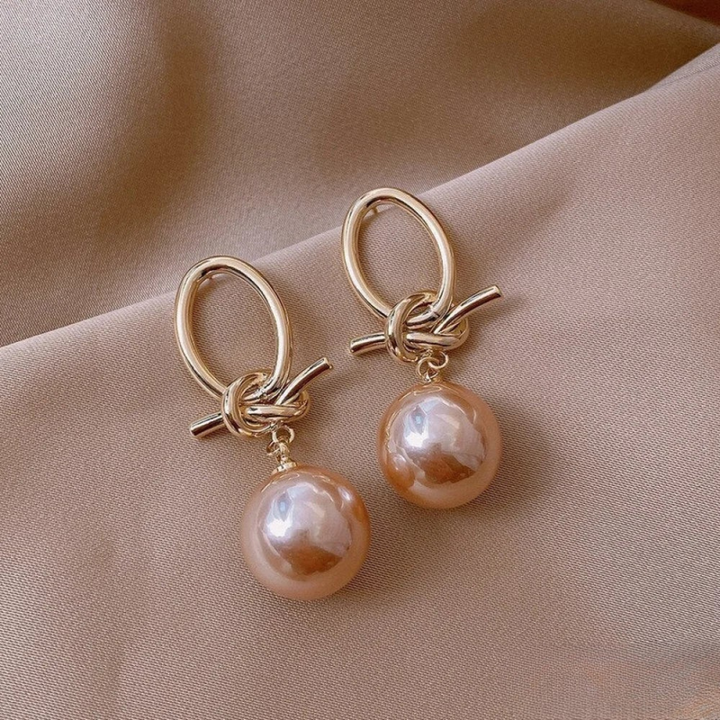 Boucles intemporelles en perles d'oreilles