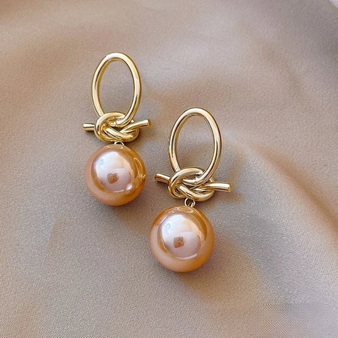Boucles intemporelles en perles d'oreilles