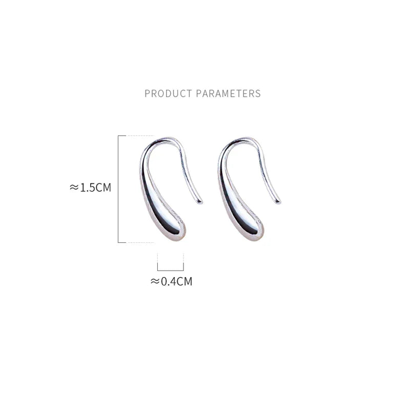 Goutte d'Eau Boucles d'oreilles