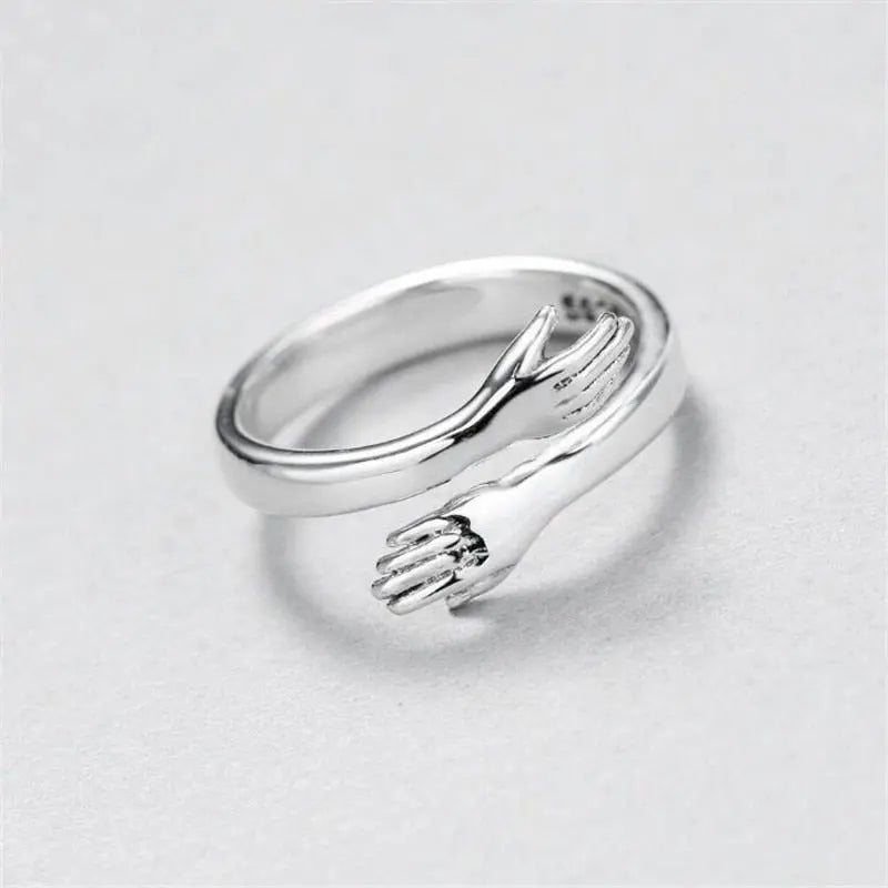 Bague en argent ajustable
