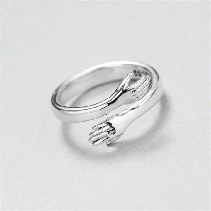 Bague en argent ajustable