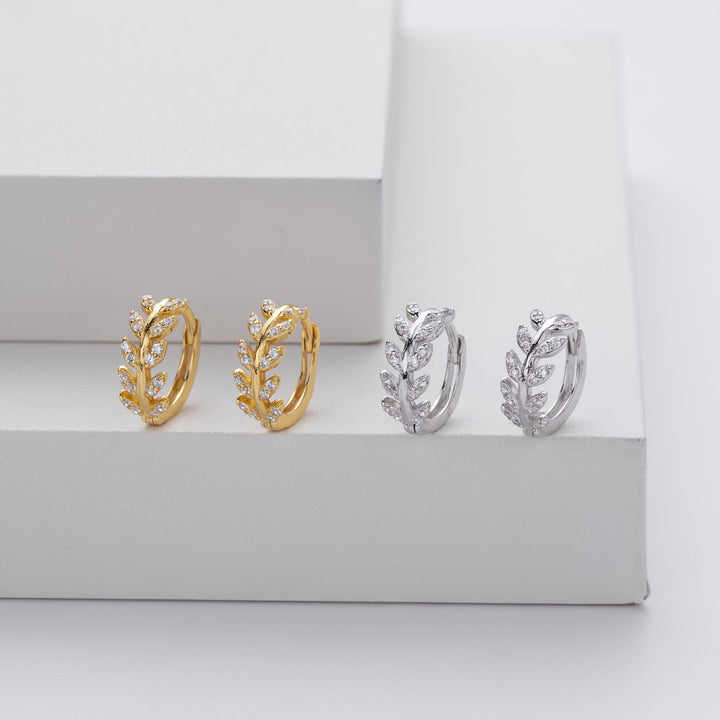 Créoles en argent : boucles d'oreilles élégantes