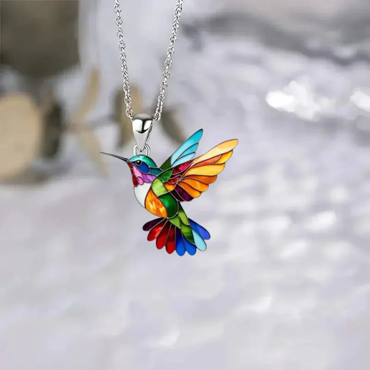 Collier Colibri Magnifique avec Boucles d'Oreilles Offertes – Offre Éphémère
