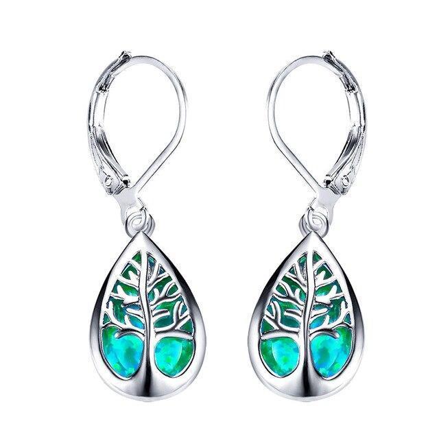 Boucles d'oreilles en forme d'Arbre de Vie