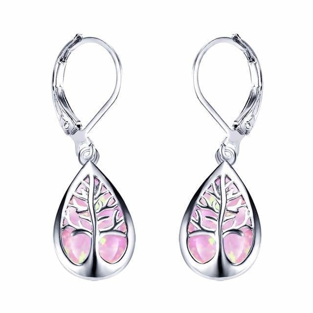 Boucles d'oreilles en forme d'Arbre de Vie