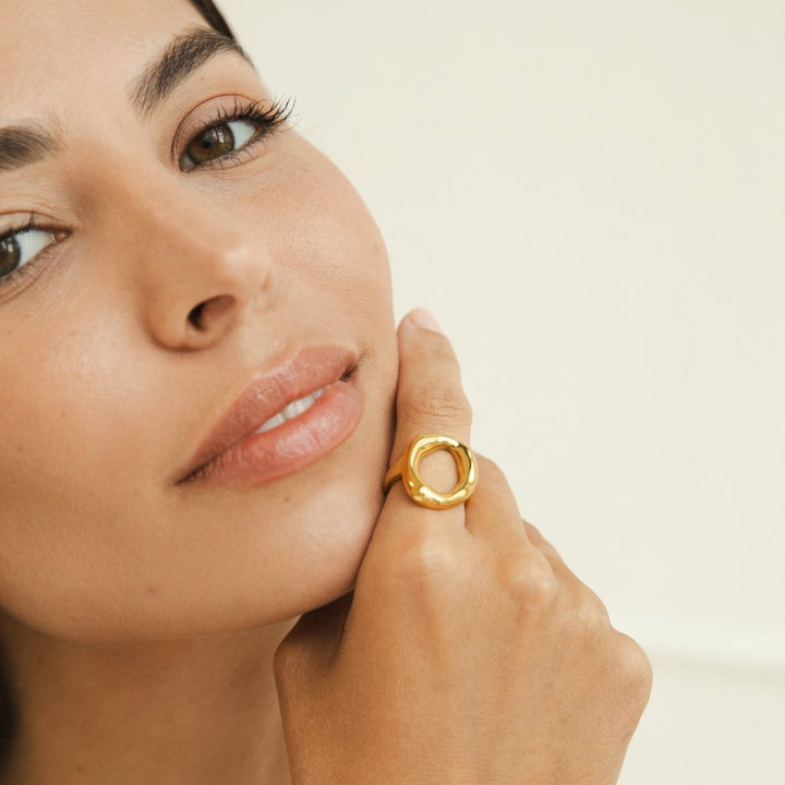 Vina Bague en or fondu